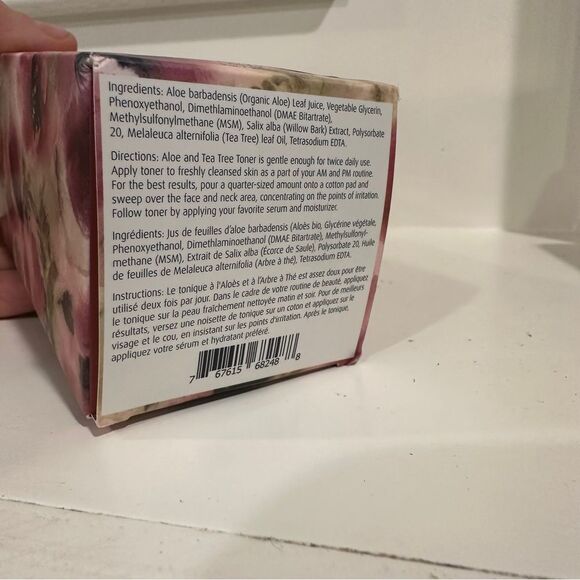 Terre Mère Aloe & Tea Tree Toner – Alcohol‑Free, 5 oz (New in Box) - Picture 5 of 6